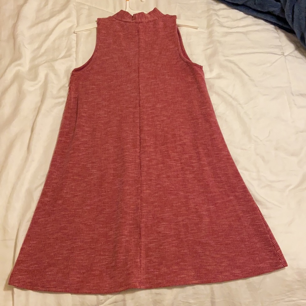 Pink/Maroon Ripped Dress - Picture 3 of 3